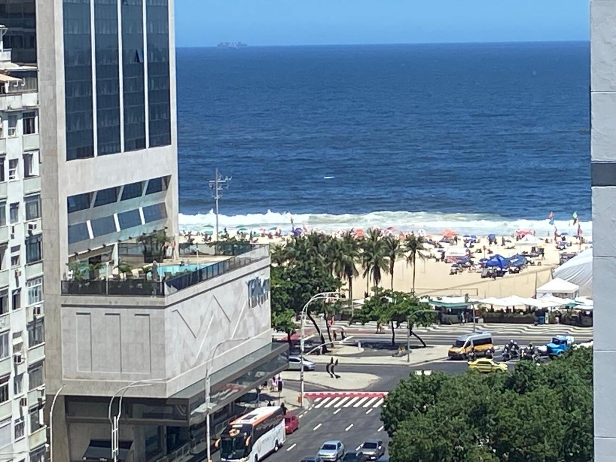 ריו דה ז'ניירו Copacabana 3 Suites, Andar Alto Com Vista Mar, 9 Camas, Enorme, Wifi 300Mb, Ar Condicionado Em Todas Suites, Pauloangerami Mvc1812 מראה חיצוני תמונה