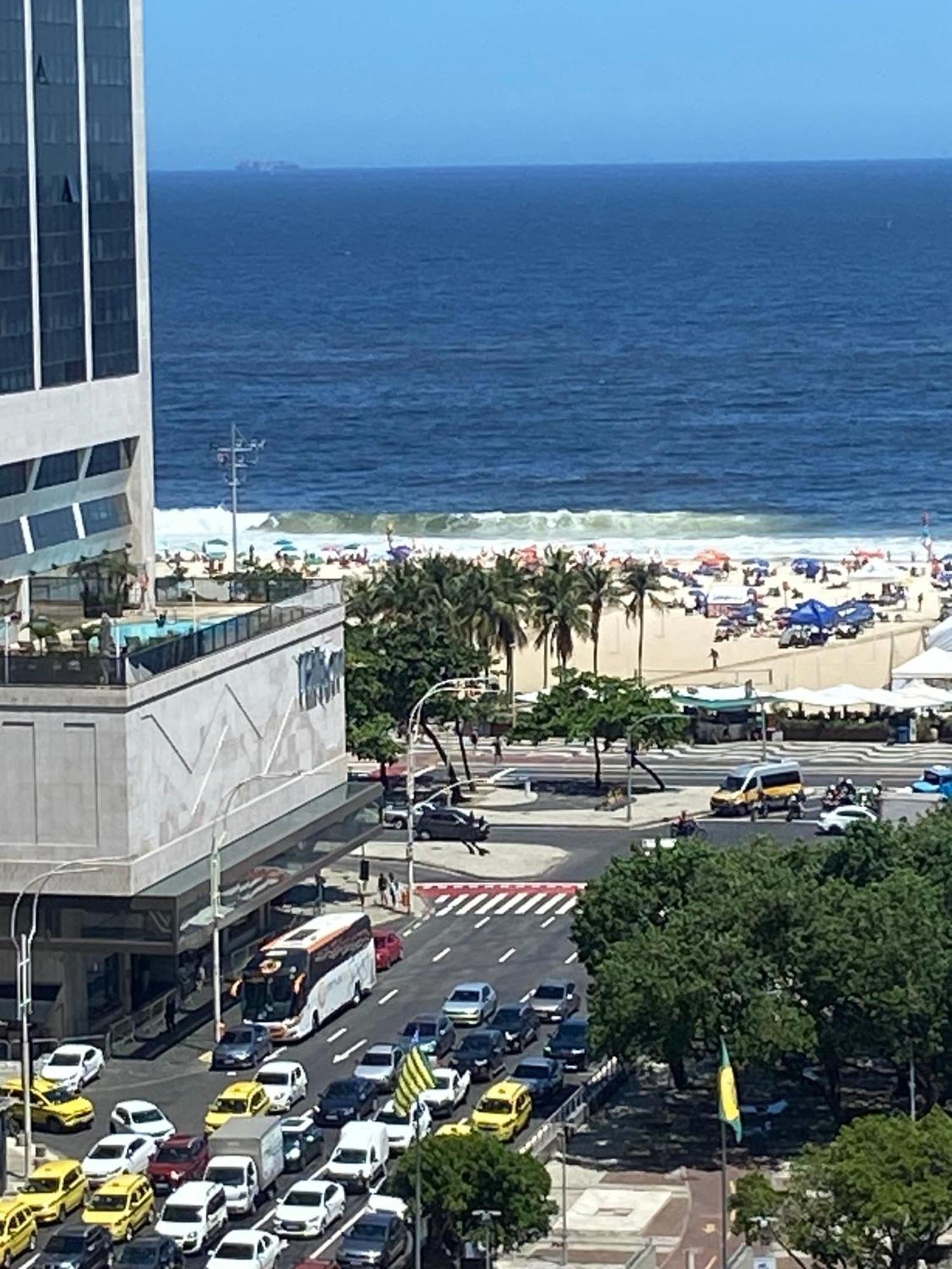 ריו דה ז'ניירו Copacabana 3 Suites, Andar Alto Com Vista Mar, 9 Camas, Enorme, Wifi 300Mb, Ar Condicionado Em Todas Suites, Pauloangerami Mvc1812 מראה חיצוני תמונה