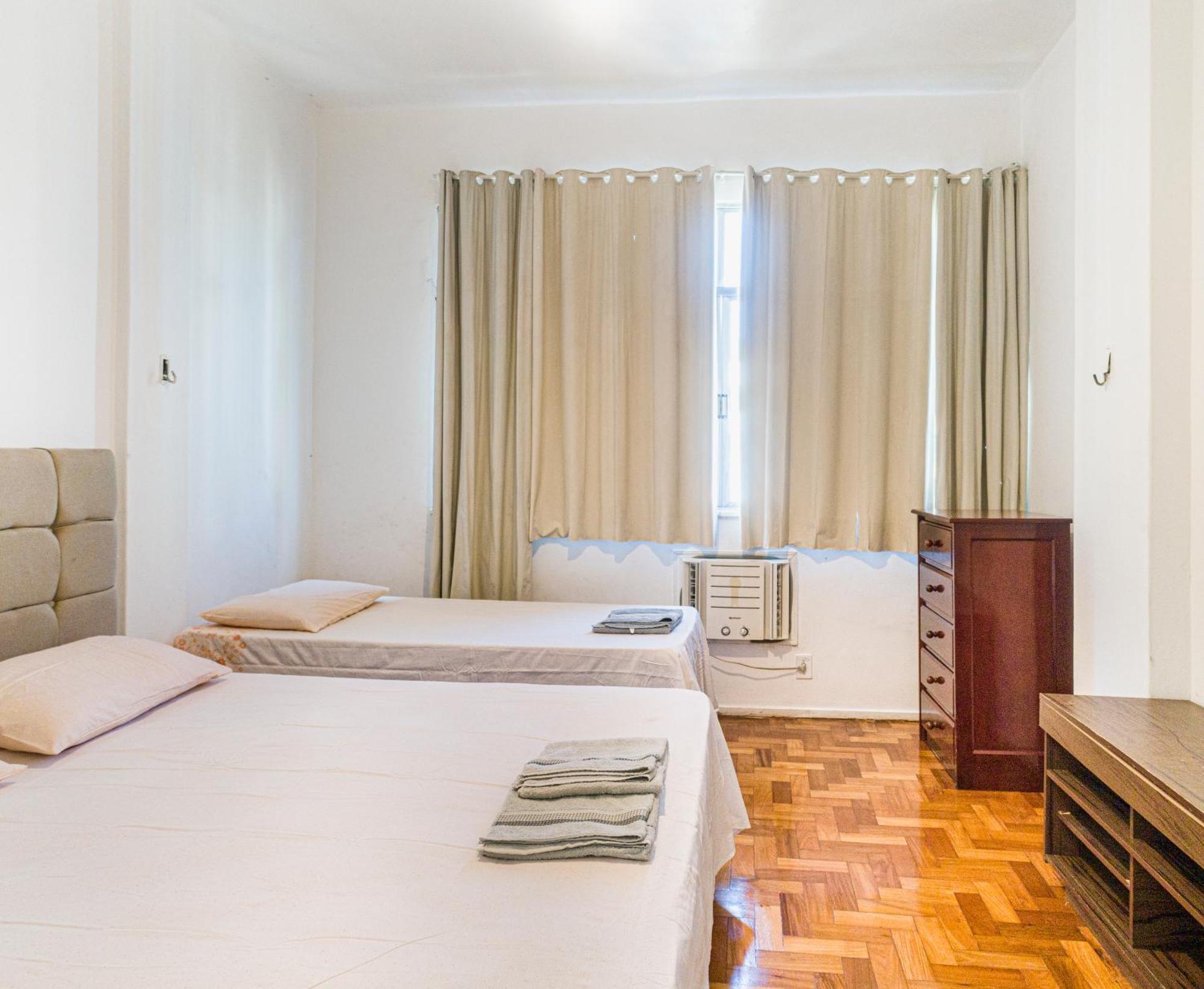 ריו דה ז'ניירו Copacabana 3 Suites, Andar Alto Com Vista Mar, 9 Camas, Enorme, Wifi 300Mb, Ar Condicionado Em Todas Suites, Pauloangerami Mvc1812 מראה חיצוני תמונה