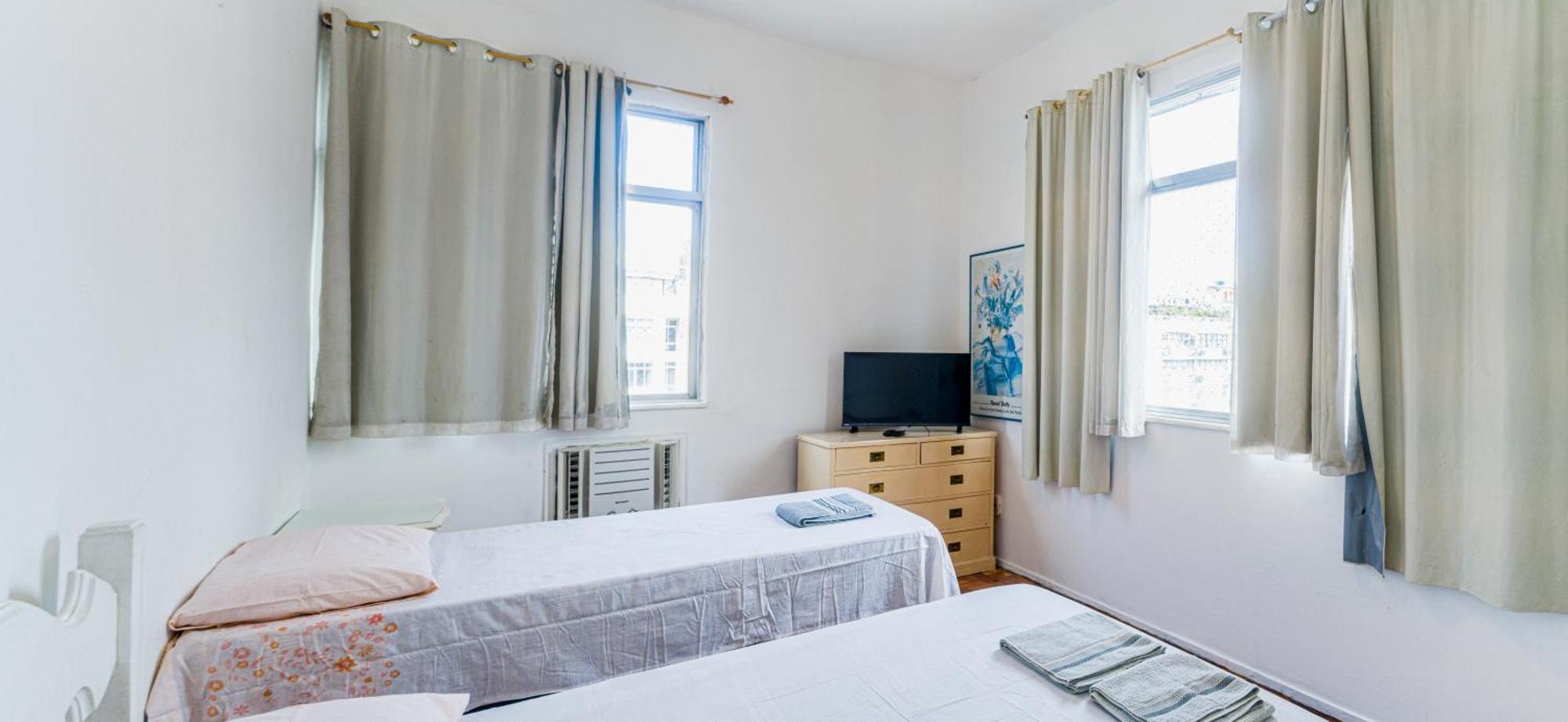 ריו דה ז'ניירו Copacabana 3 Suites, Andar Alto Com Vista Mar, 9 Camas, Enorme, Wifi 300Mb, Ar Condicionado Em Todas Suites, Pauloangerami Mvc1812 מראה חיצוני תמונה