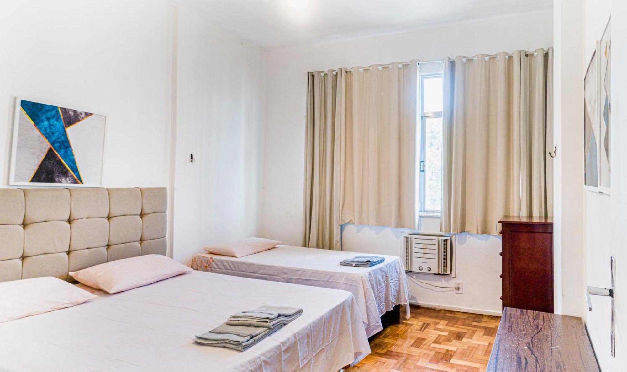 ריו דה ז'ניירו Copacabana 3 Suites, Andar Alto Com Vista Mar, 9 Camas, Enorme, Wifi 300Mb, Ar Condicionado Em Todas Suites, Pauloangerami Mvc1812 מראה חיצוני תמונה